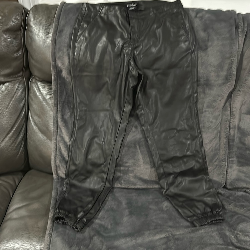 Bebe Faux Leather Pants